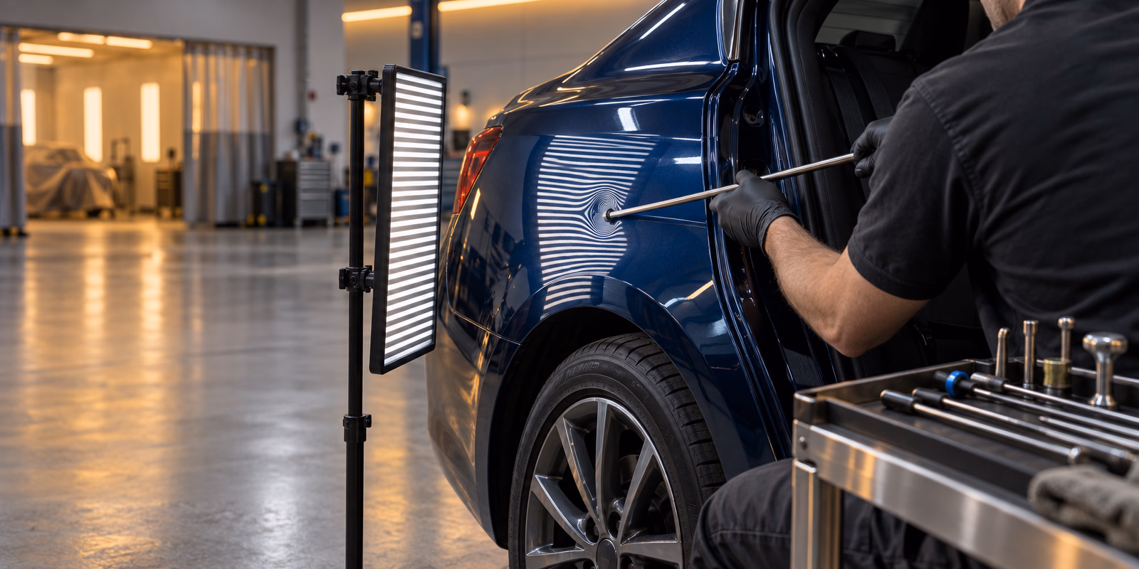 Paintless Dent Repair vs Conventional Dent Repair in Calgary