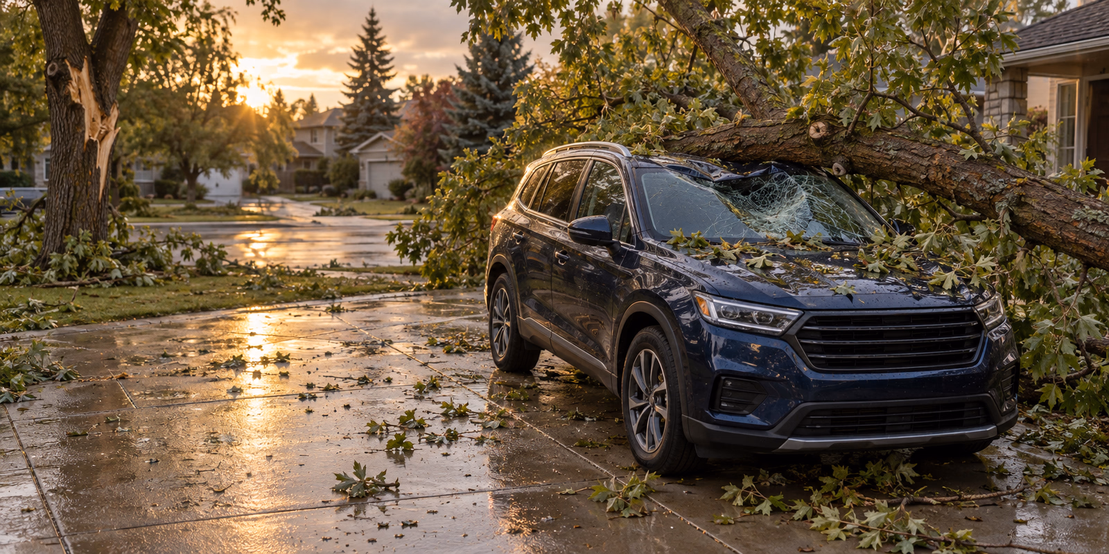 A Tree Fell on My Car: How a Comprehensive Claim Works in Calgary