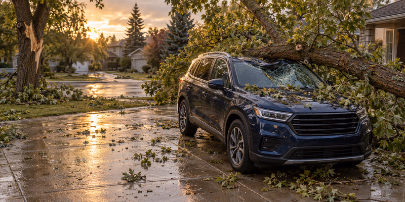 A Tree Fell on My Car: How a Comprehensive Claim Works in Calgary
